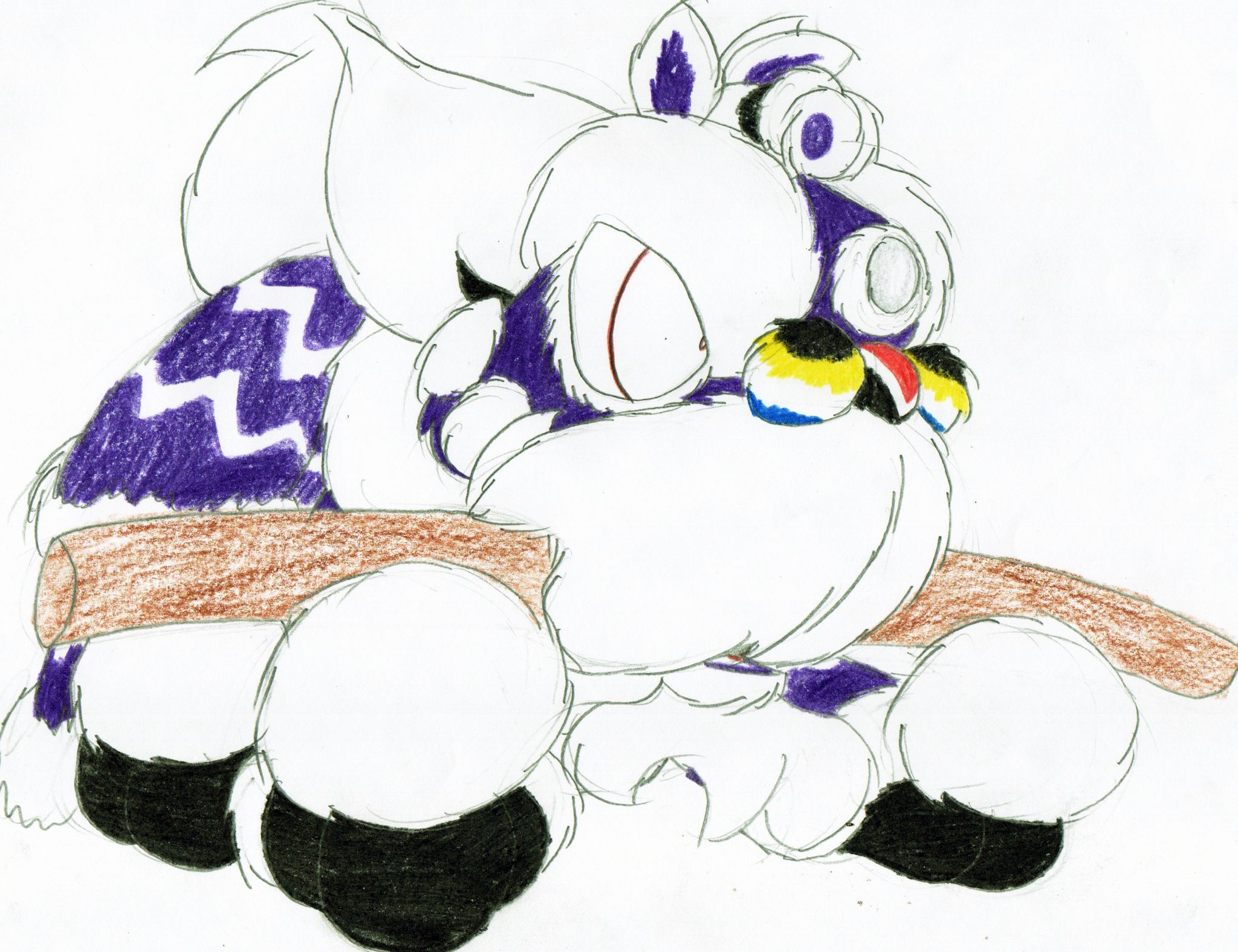 Sanjiaoxing and the stick